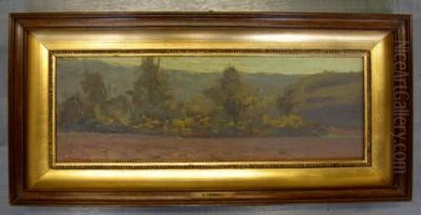 Paesaggio Collinare Con Personaggio - view 1
