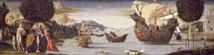 The Beloved of Enalus Sacrificed to Poseidon and Spared 1512 by Bernardino Fungai