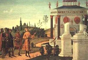 Scipio in Exile by Bernardino Fungai