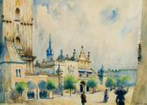 Widok Rynku Krakowskiego, Ok. 1900 - view 1