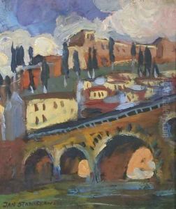 Viaduct Over the River by John False