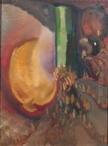 Stilleven (groene Vaas) - A Still Life With A Green Vase