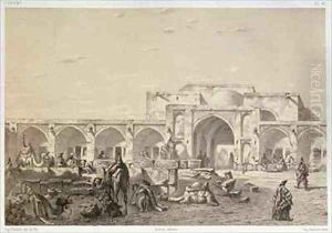 Caravanserai on the road from Isfahan to Shiraz