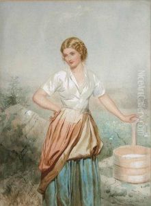 The Washer Woman by Francis William Topham