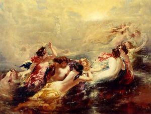 Sirens And The Night by William Edward Frost