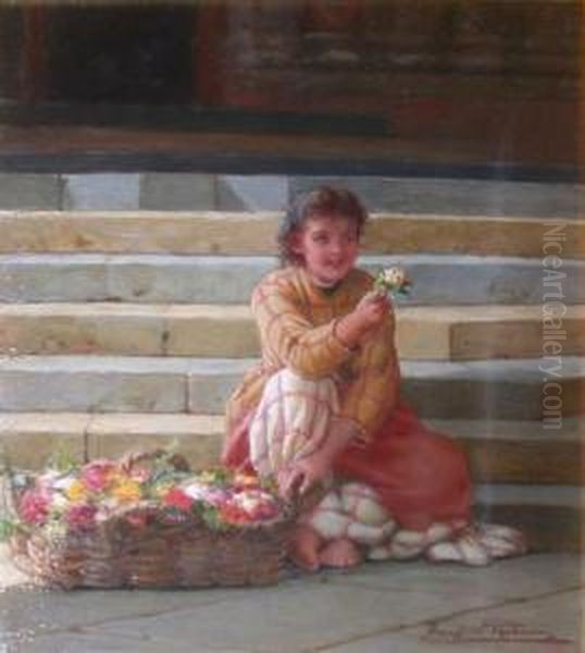 The Young Flower Seller - view 1