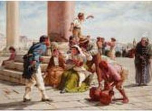 The Welcome Suitor by Frank William Warwick Topham