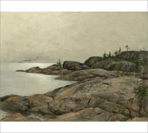 Cliffs by Woldemar Toppelius