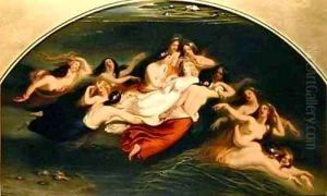 Sabrina and the Nymphs by William Edward Frost
