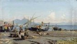 Il Riposo Dei Pescatori by Francesco Saverio Torcia