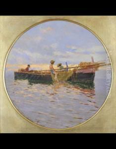 Il Riposo Dei Pescatori by Francesco Saverio Torcia