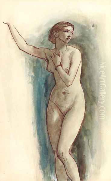 Study of a female nude - view 1