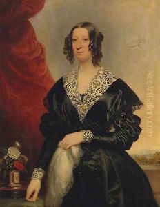 Portrait Of A Lady by William Edward Frost
