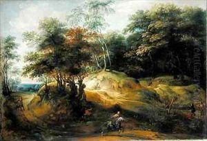 Forest Landscape with Ambush