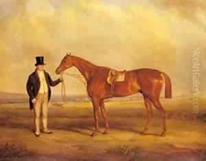 A Gentleman Holding Dangerous The Winner of the 1833 Derby