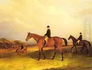 A Jockey On A Chestnut Hunter