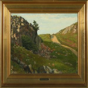 Rocky Landscape by Wenzel Ulrik Tornoe