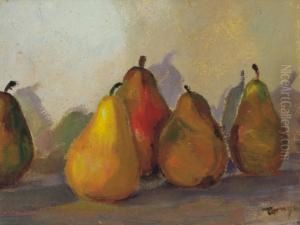 Still-life With Pears by Janos Tornyai
