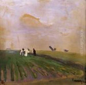 In The Field by Janos Tornyai