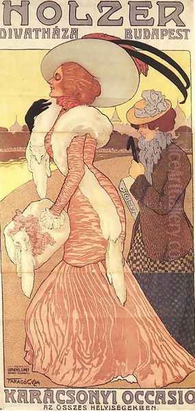 Poster for the Holzer Fashion Store 1902 - view 1