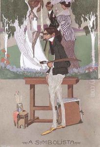 The Symbolist 1908 by Geza Farago