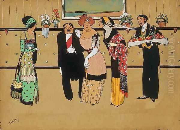 Reception 1910s - view 1
