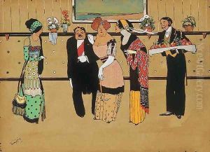 Reception 1910s by Geza Farago