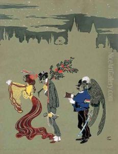 Paradise Lost 1903 by Geza Farago