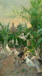 Palomas. by Francesc Torrescassana Sallares