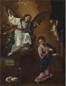 The Annunciation by Flaminio Torri
