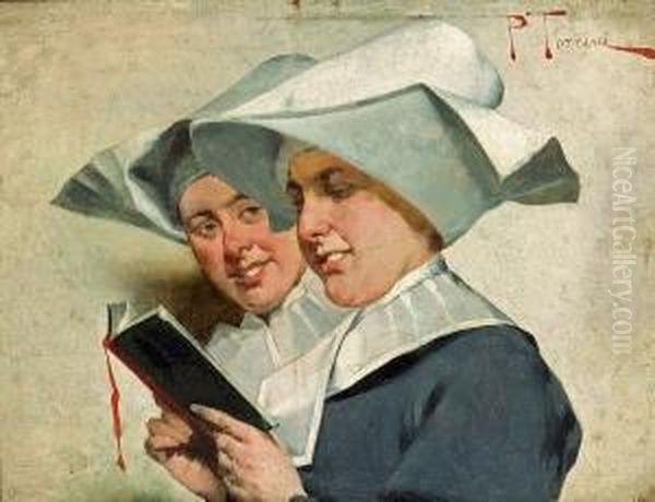 Singing Monks; Reading Nuns (a Pair) - view 1