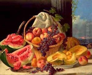 Still Life with Fruit by John F Francis