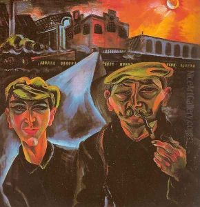 Workers on Their Way Home (Arbeiter auf dem Heimweg)