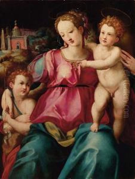 Madonna Col Bambino E San Giovannino - view 1