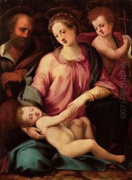 Sacra Famiglia Con San Giovannino - view 1