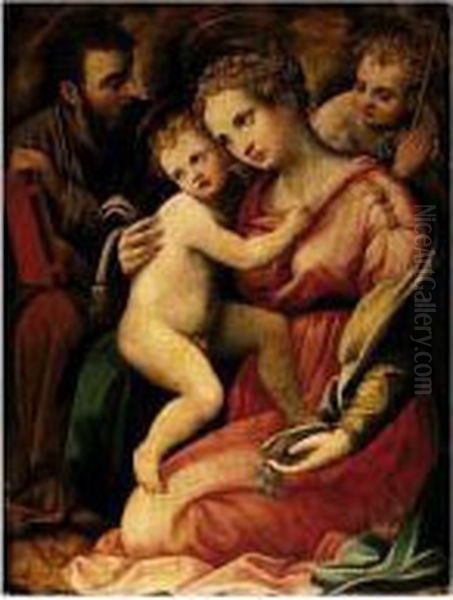 The Holy Family With The Infant Saint John The Baptist - view 1
