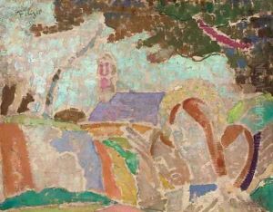 Paysage de Bretagne by Charles Filiger