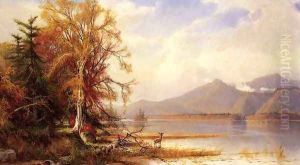Mountain Lake in Autumn