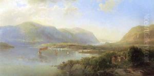 Highlands of the Hudson Near Westpoint by Herman Fuechsel