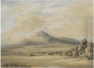 A View Of The Wrekin In Shropshire Going From Wenlock Toshrewsbury