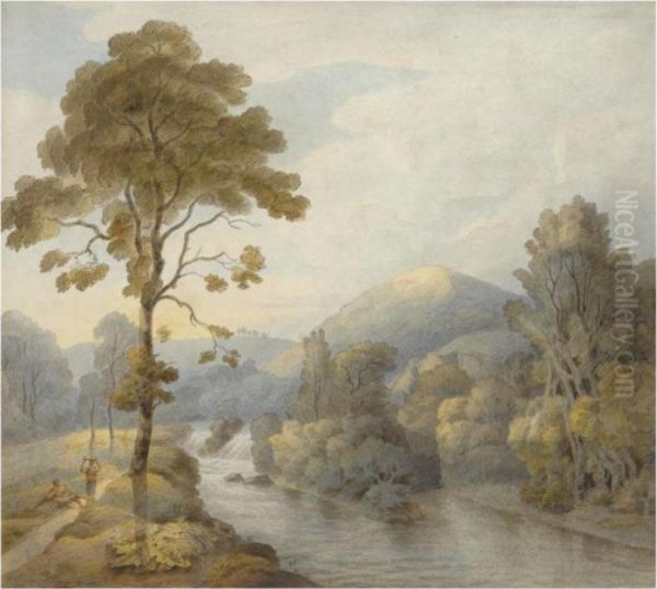 A View At Dunsford Bridge, Devon - view 1