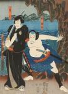 Samourai by Utagawa Toyokuni Iii