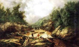 Shooting Birds in a River George by William Charles Anthony Frerichs