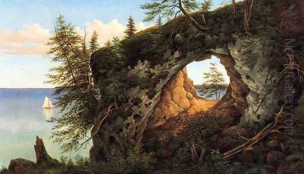 Fairy Arch, Mackinac Island - view 1