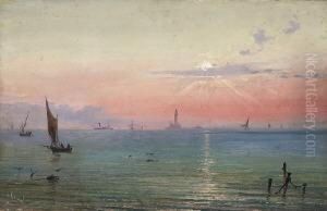 Abendstimmung Am Meer. by Domenico, Dominique Trachel