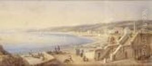 Vue De La Baie De Nice