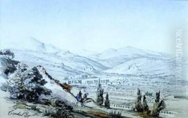 Vue De La Vallee Du Paillon - view 1