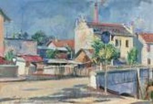 "la Rue Montfalcon, Carouge". "la Rue Montfalcon, Carouge".