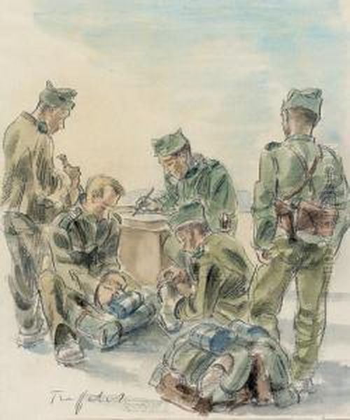 Soldaten Auf Dem Feld. - view 1