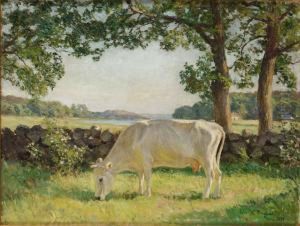Ko I Sommarhage, Saro by Carl Tragardh